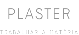 Plaster trabalhar a matéria